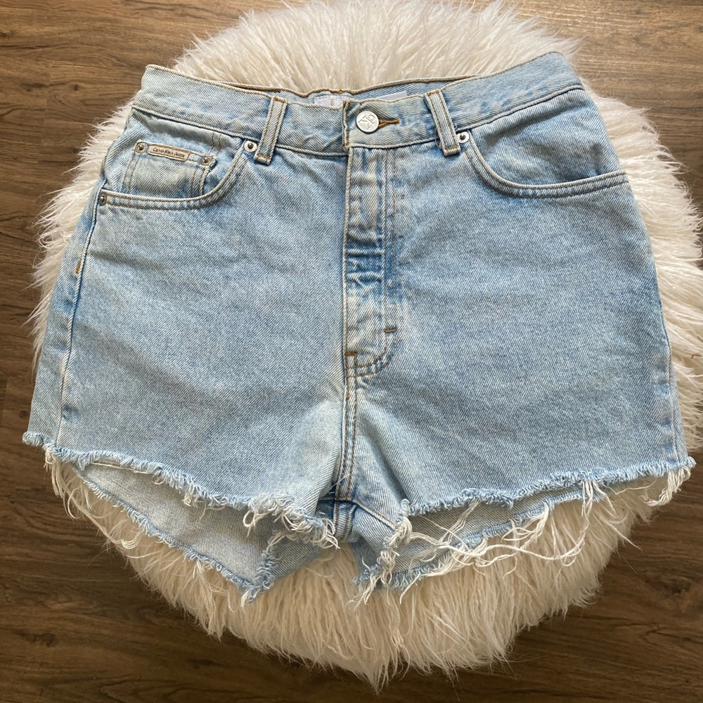 Vintage Calvin Klein Cut Off Jean Shorts
